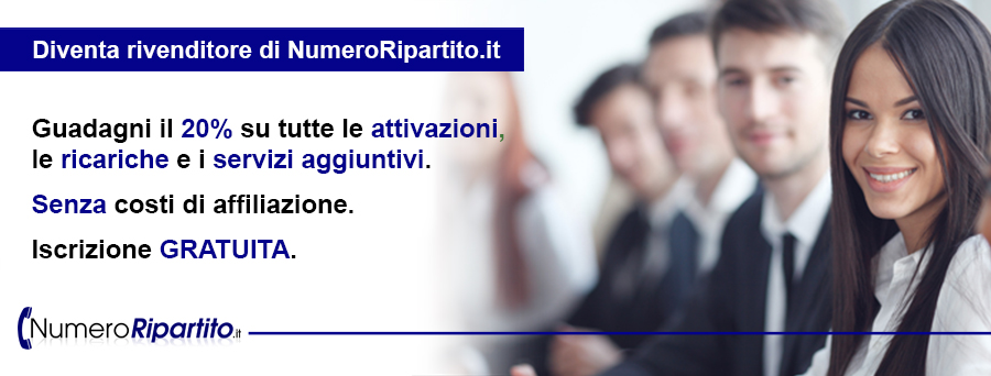 Diventa Rivenditore Numero Ripartito 840 848