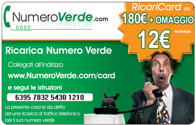Ricarica con RicariCard